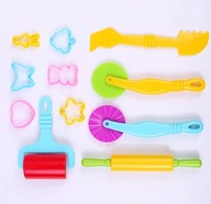 DIY Plasticine Mold Modeling Clay Accessories Play Dough Tool Kit Plastic S