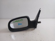 OPEL CORSA C mirror left black, 5 PIN