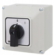 BÜTYÖKCSATLAKOZÓ 40A 0-1 3F IP65 TOKOZÁSBAN