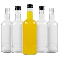 50x Butelki szklane LUKSUSOWA 500 ml BUTELKI NA na wódkę bimber alkohol