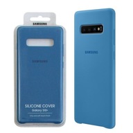 Zadný Kryt Samsung do Samsung Galaxy S10+ Silicone Cover modrý