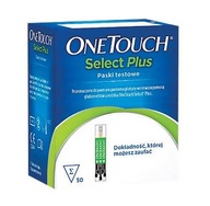 Páskový test OneTouch Select Plus proužky 50 proužků
