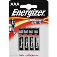 4x Bateria alkaliczna Energizer AAA RL03 E92 cienkie paluszki