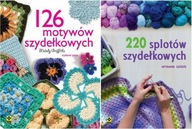 126 MOTYWÓW SZYDEŁKOWYCH + 220 SPLOTÓW zestaw