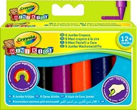 KREDKI ŚWIECOWE EXTRA GRUBE CRAYOLA BABY 8 KOLORÓW