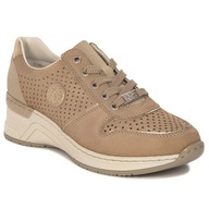 Sneakersy buty damskie Rieker N4346-60 beżowe r.40