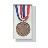 Brązowy Medal | Średnica 5 cm | Wykonany z Żelaza | Poliestrowy Pasek