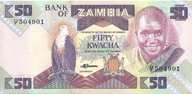 Bankovka 50 Kwacha 1986 - UNC Zambia