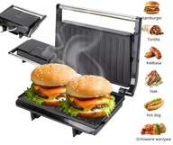 ELEKTROMOS ASZTALI GRILL ASZTALI HORDOZHATÓ ERŐS erkélyre