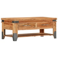 Konferenčný stolík 110x52x45 cm masívne akáciové drevo