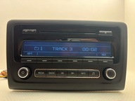 RADIO FABRYCZNE SKODA RAPID FABIA ROOMSTER RADIO SWING 5J0035161E + KOD