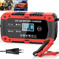 AUTÓS EGYENIRÁNYÍTÓ AKKUMULÁTOROKHOZ 12V 10A LCD TÖLTŐ JAVÍTÁS FUNKCIÓ
