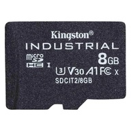 Kingston Technology Industrial 8 GB MicroSDHC UHS-I Klasa 10