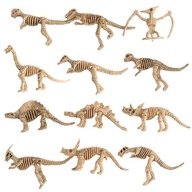 12 kostra dinosaura model figúrky
