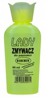 LADY Zmywacz do Paznokci Kwiatek 60ml z Acetonem!