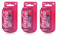 LIP SMACKER COCA-COLA CHERRY ORYGINAL POMADKA 3szt