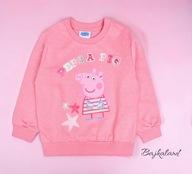 Bluza świnka Peppa licencja Hasbro rozmiar 110cm różowa EplusM