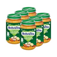 BOBOVITA Warzywa z delikatną rybą, 6x190g