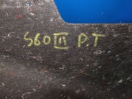 VOLVO S60 III sedan side upholstery boot right rear part