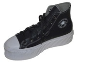 CONVERSE TRAMPKI PLATFORMA ROZM-39/25CM EKO SKÓRA IDEALNY 79K