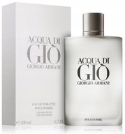 ARMANI ACQUA DI GIO POUR HOMME 200ML WODA TOALETOWA PERFUMY MĘSKIE