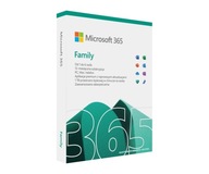 Microsoft 365 Family 6 użytkowników 1 rok Win/Mac