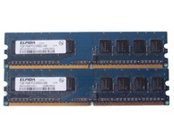 Pamięć DDR2 2GB 800MHz PC6400 Elpida 2x 1GB Dual