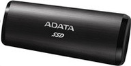 ADATA External SSD 256GB SE760 USB 3.2 Gen2 type C Czarna