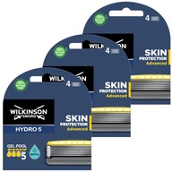 Wilkinson Hydro 5 Advanced wkłady do golenia 4 x3