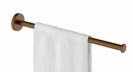 Wieszak na ręczniki 38cm/1-ramienny brąz miedziany