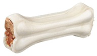 Denta Fun kość biała z nadzieniem z kaczki, 12 cm, 2 szt/120 g