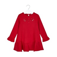 Dievčenské červené šaty Mayoral 4976-87 veľ.92