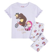 COOL CLUB Dievčenské pyžamo Máša a medveď roz 116 cm