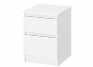 IKEA KULLEN Komoda, 2 zásuvky, biela 35x49 cm