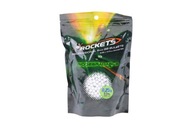 Kulki Rockets Professional BIO 0,25g - 0,5kg - białe