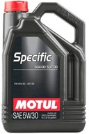 MOTUL OLEJ 5W30 5L ŠPECIFICKÝ / 504,00 507