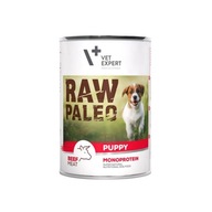 Raw paleo Vet Expert puppy beef wołowina 400g