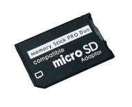 Adapter Karty Micro SD na Memory Stick PRO Duo