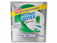 W5 Kapsule do umývačky All in One PLATINUM POWER | 37 tabliet