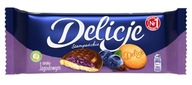 Biszkopty Delicje jagodowe Mondelez 147 g