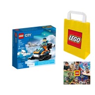 LEGO CITY č. 60376 - Snežný skúter výskumníka Arktídy +Taška +Katalóg 2024