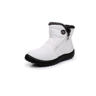 41 White 3 nepremokavá zimná obuv pre ženy 2022 Nová umelá kožušina dlhá