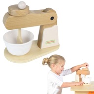 Drewniany Mikser kuchenny Do Kuchni zabawkowy zabawka Dla Dzieci Dziecka