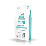 BRIT CARE Mini Light & Sterilized bez obilnín 2 kg
