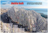 Mapa panoramiczna ścienna Anica Kuk (Paklenica)