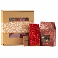 AJÁNDÉK SZETT AJÁNDÉK DOBOZ TEA ÉS CSOKOLÁDÉ KÖSZÖNETAJÁNDÉK