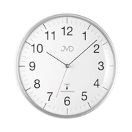 JVD RH16.1 - 33cm - Nástenné hodiny - Strieborná