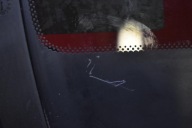 window side left rear part rear MALA VOLVO XC90 2 II 14-20