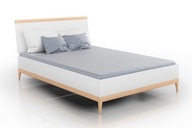 DSI Drevená posteľ LIVIA HIGH 140x200 borovica-buk
