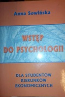 Wstęp do psychologii - Sowińska